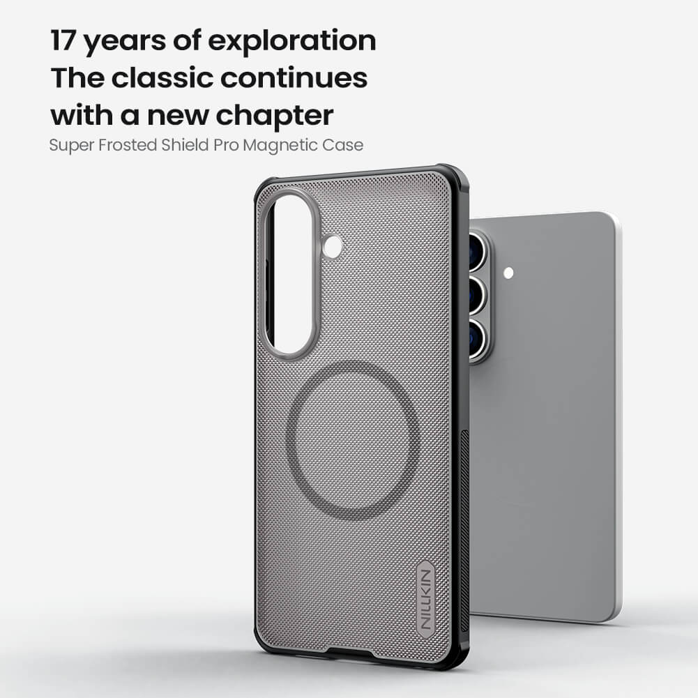 Чехол-крышка NILLKIN для Samsung Galaxy S26 (серия Frosted shield Pro Magnetic case Clear)